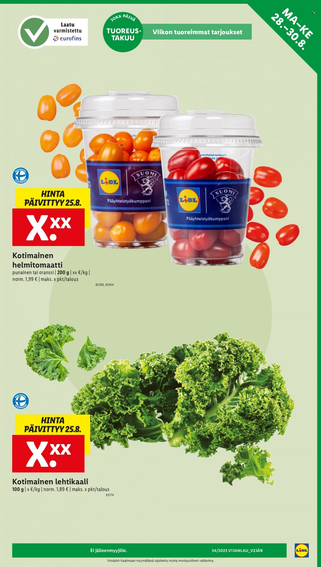Lidl tarjoukset - 24.08.2023 - 30.08.2023. Sivu 31
