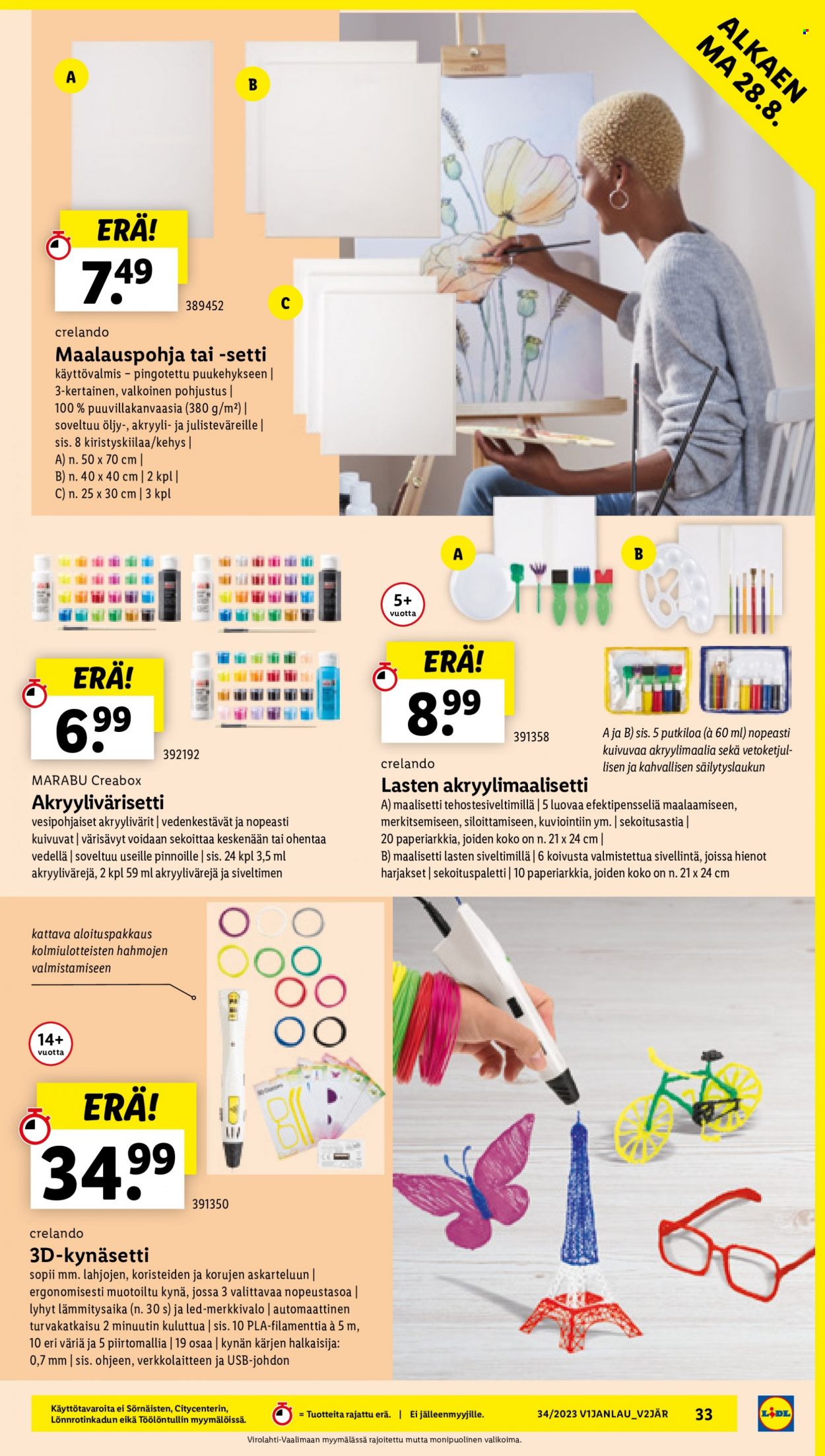 Lidl tarjoukset - 24.08.2023 - 30.08.2023. Sivu 39