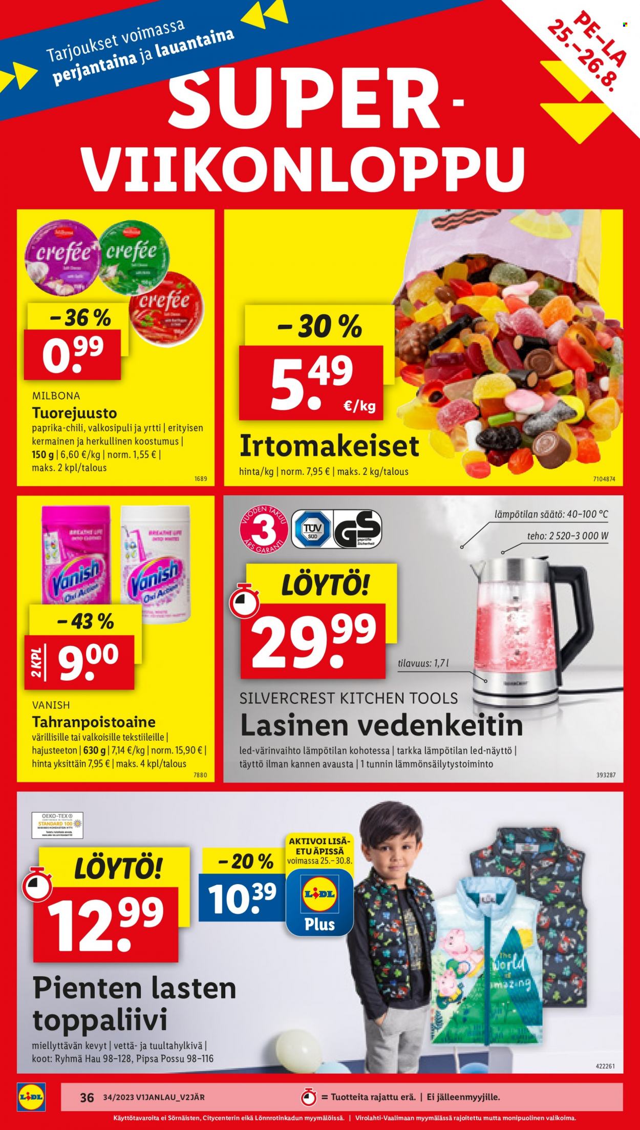 Lidl tarjoukset - 24.08.2023 - 30.08.2023. Sivu 42