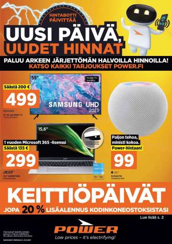 Power tarjoukset  - 21.08.2023 - 27.08.2023.