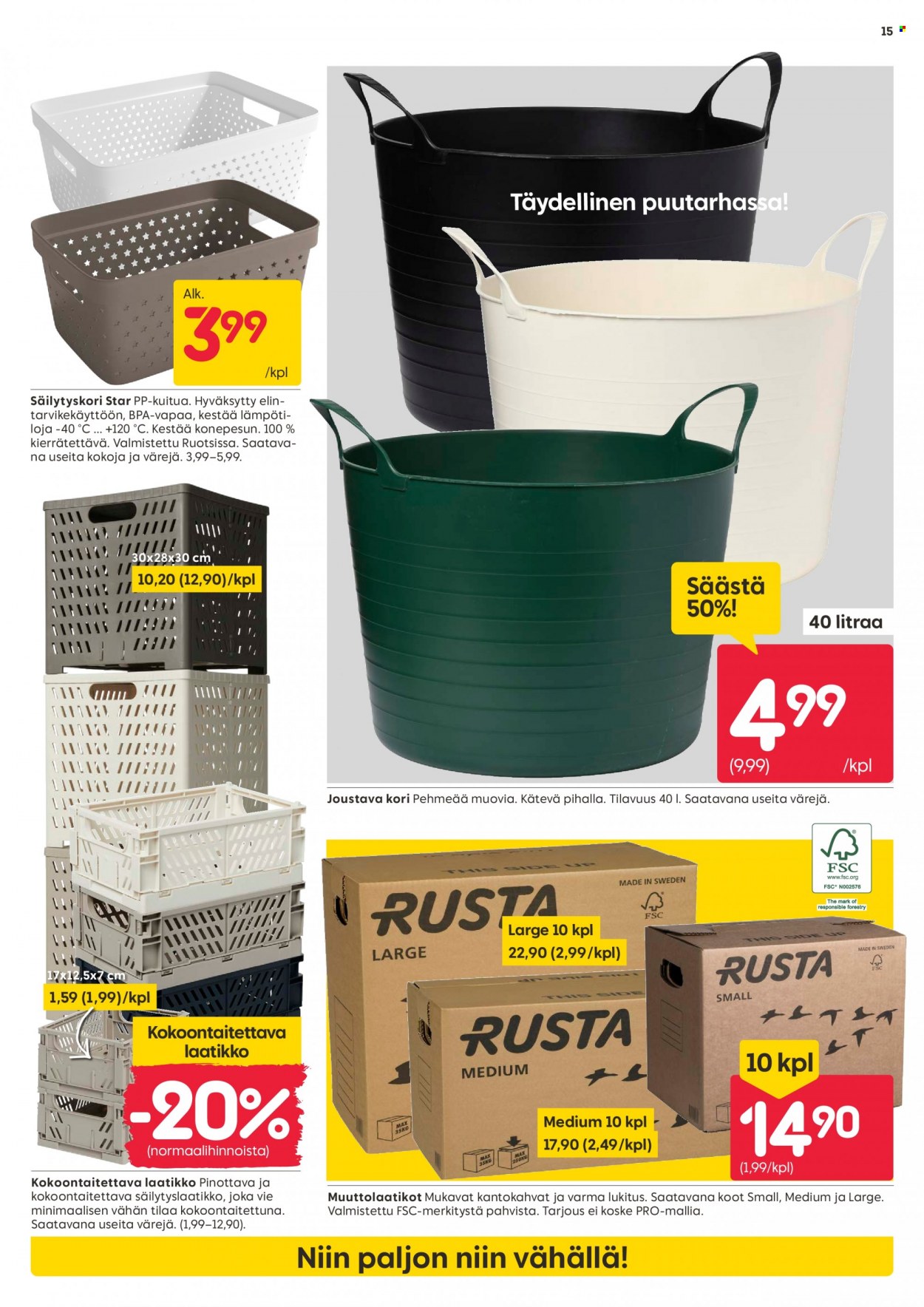 Rusta tarjoukset - 21.08.2023 - 27.08.2023. Sivu 15