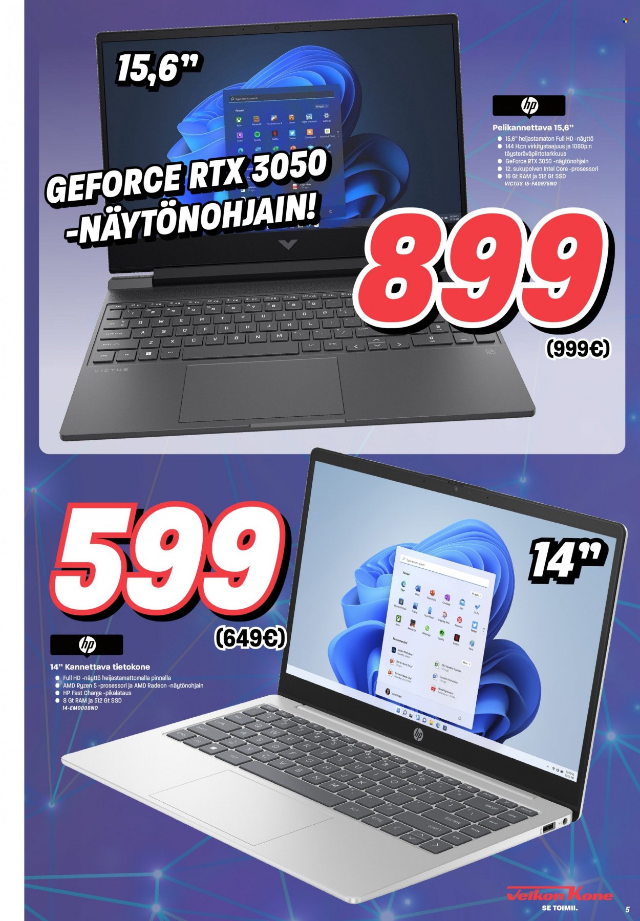 Veikon Kone tarjoukset - 21.08.2023 - 26.08.2023. Sivu 5