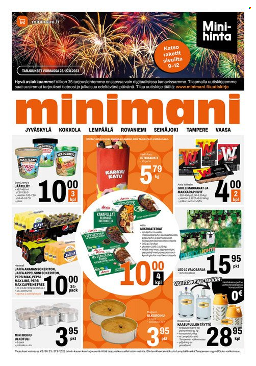 Minimani tarjoukset - 23.08.2023 - 27.08.2023. Sivu 1