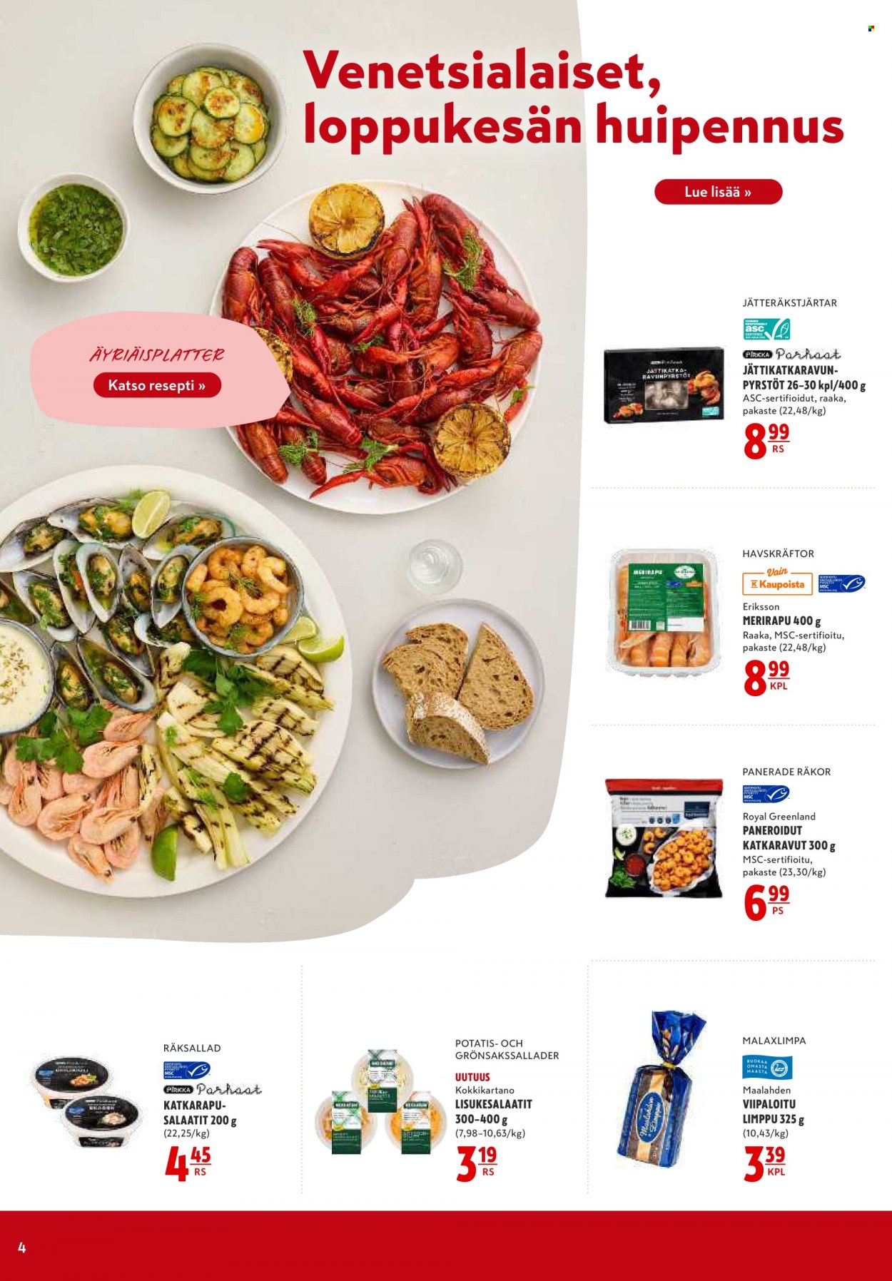 K-citymarket tarjoukset - 24.08.2023 - 06.09.2023. Sivu 4