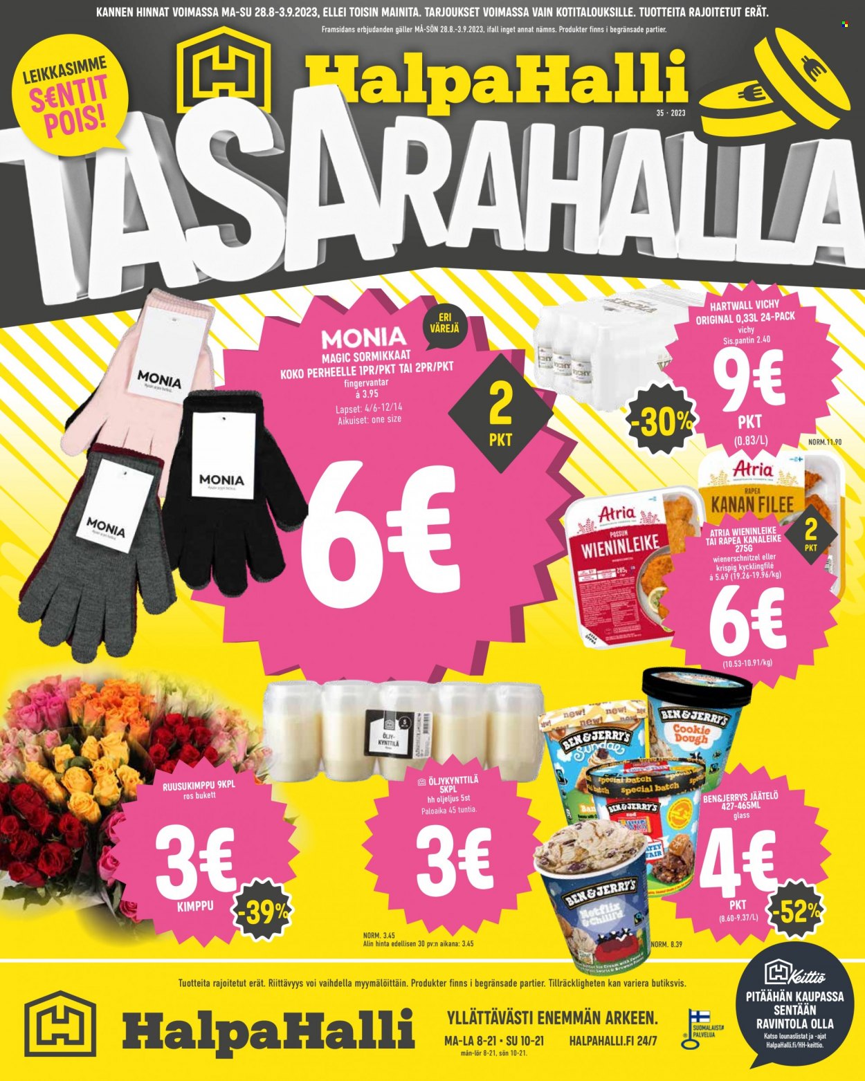 HalpaHalli tarjoukset - 28.08.2023 - 03.09.2023. Sivu 1