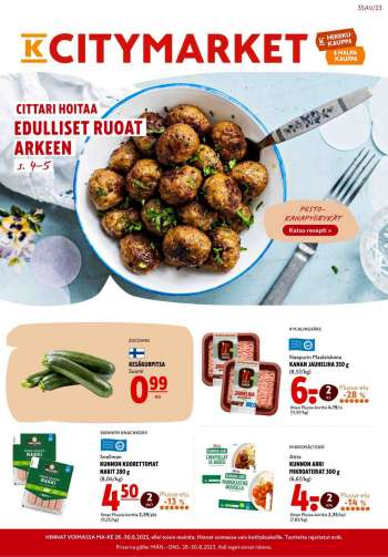 K-citymarket tarjoukset  - 28.08.2023 - 03.09.2023.