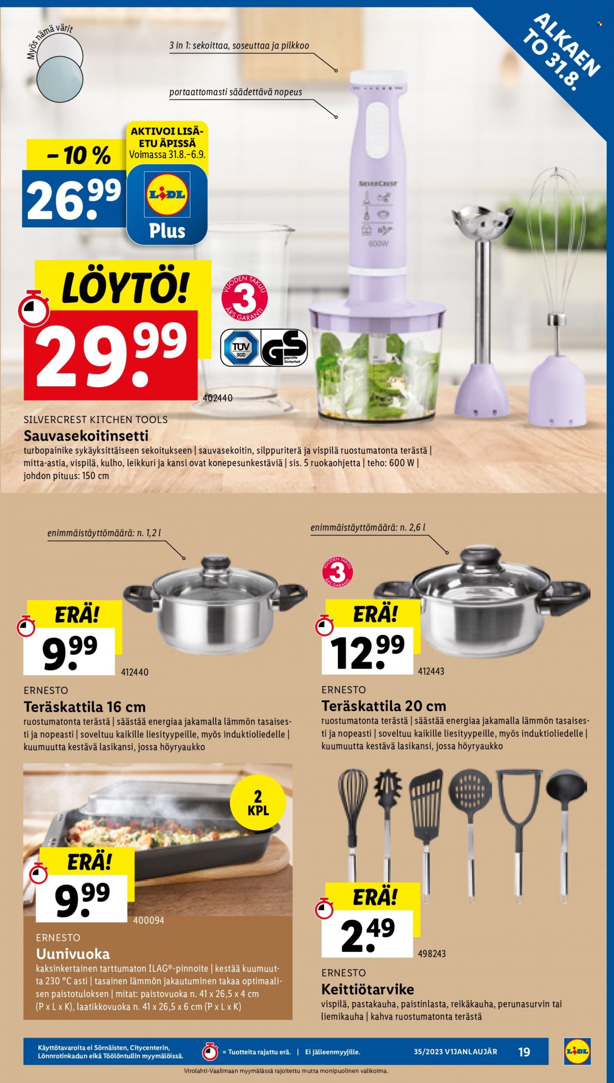 Lidl tarjoukset - 31.08.2023 - 06.09.2023. Sivu 21