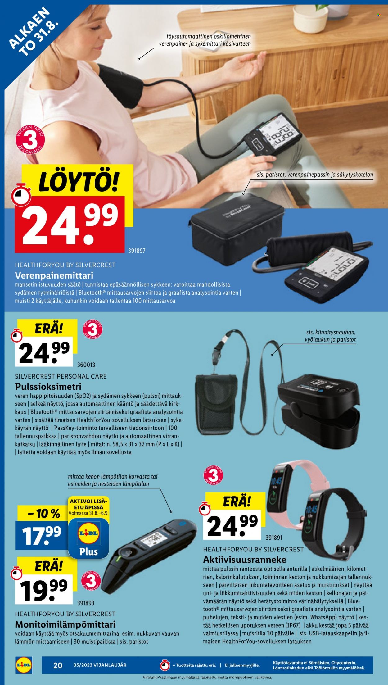 Lidl tarjoukset - 31.08.2023 - 06.09.2023. Sivu 22