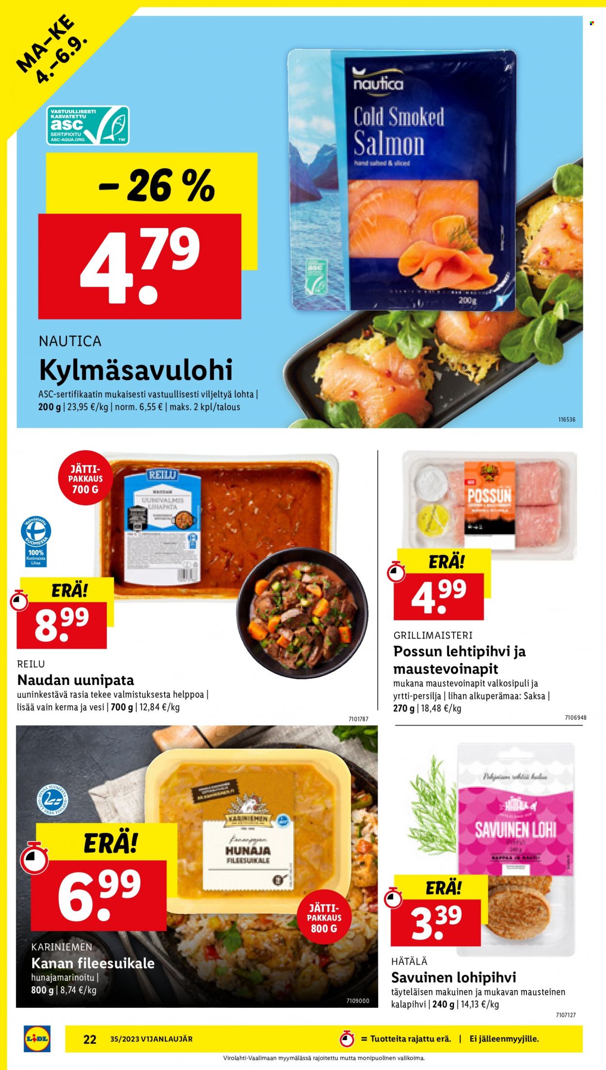 Lidl tarjoukset - 31.08.2023 - 06.09.2023. Sivu 26
