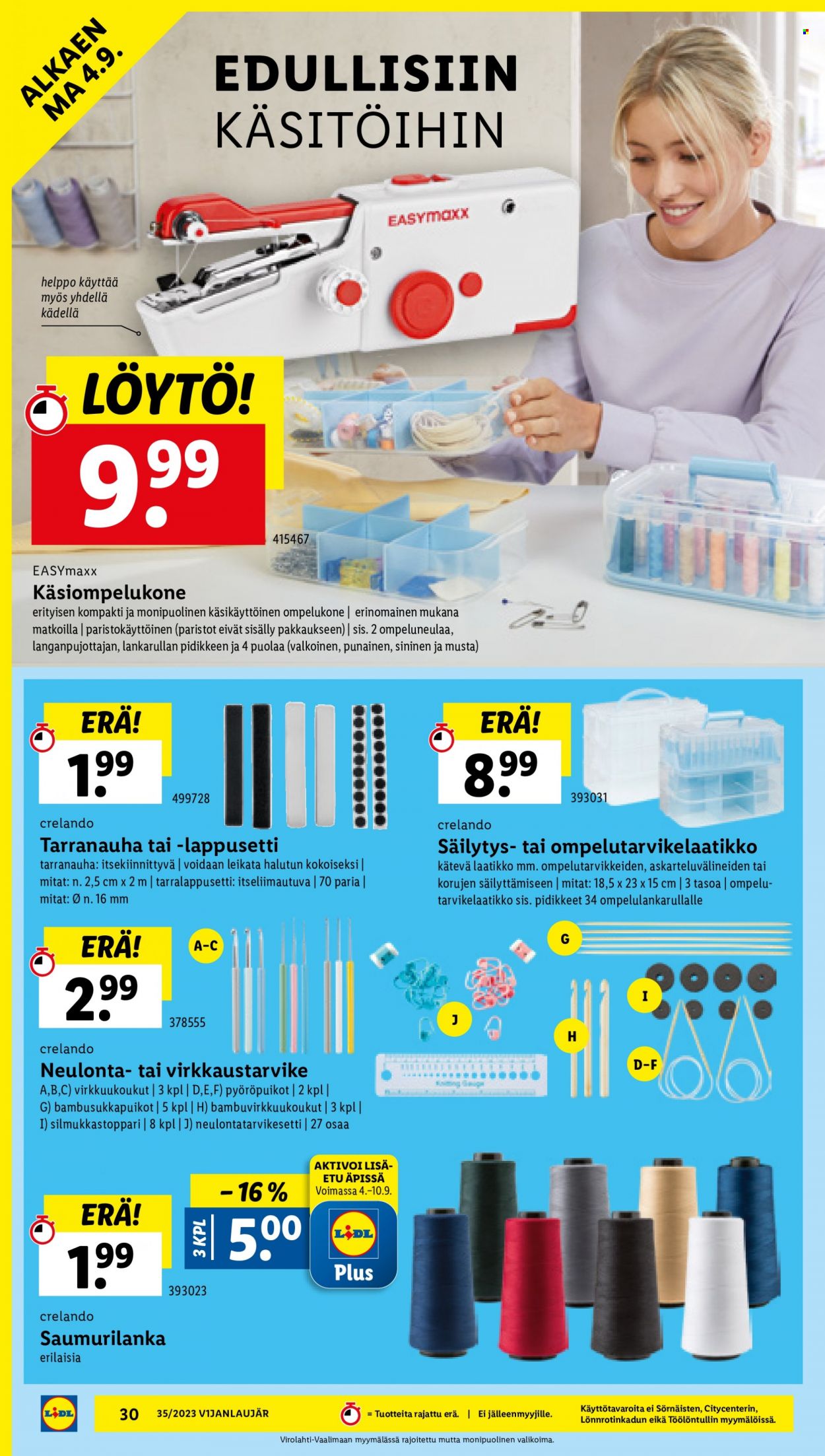 Lidl tarjoukset - 31.08.2023 - 06.09.2023. Sivu 34