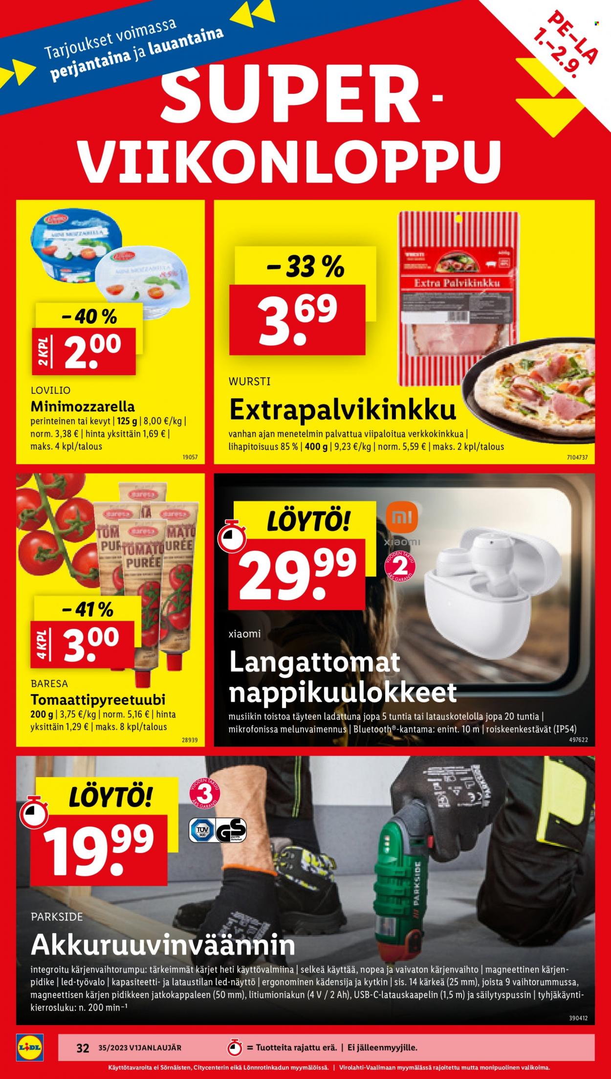 Lidl tarjoukset - 31.08.2023 - 06.09.2023. Sivu 36