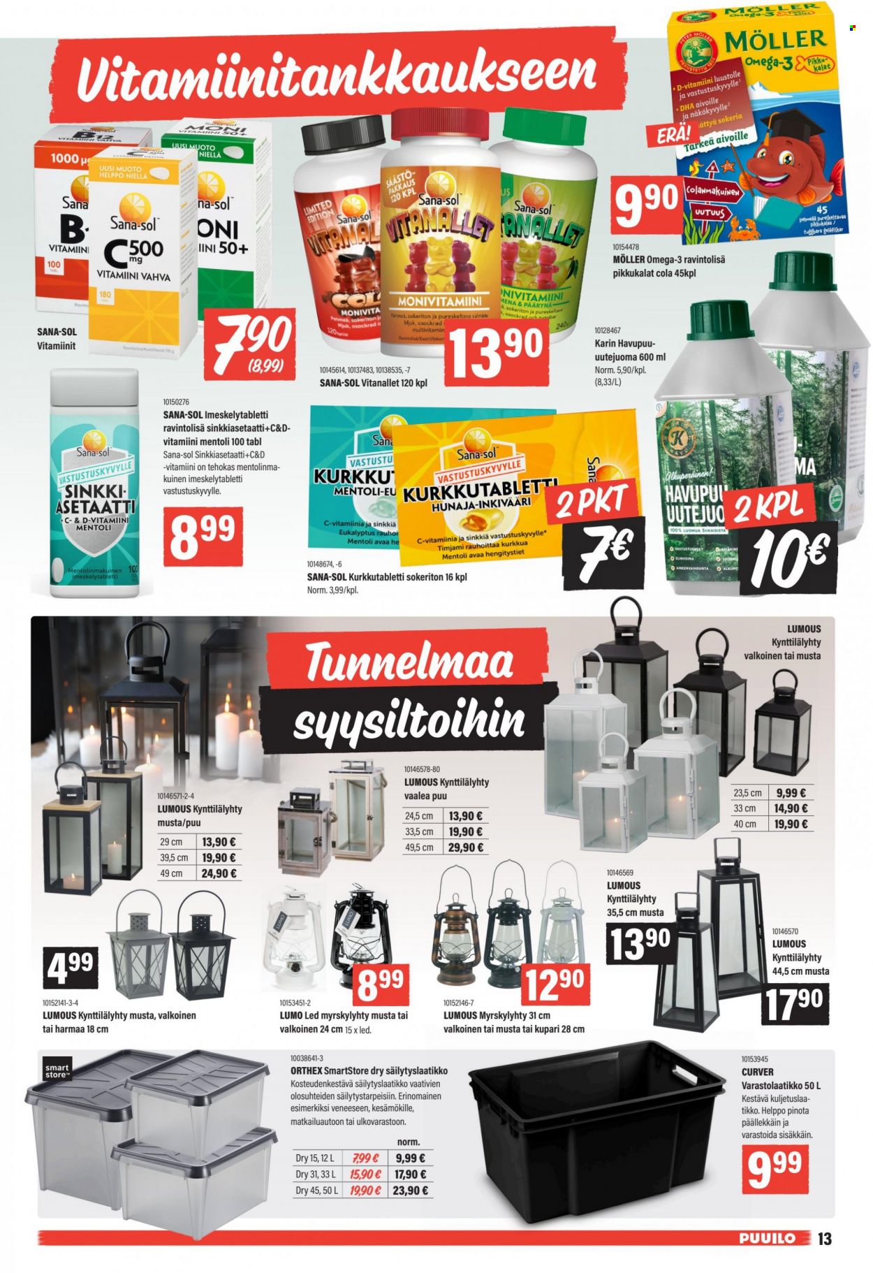 Puuilo tarjoukset - 28.08.2023 - 17.09.2023. Sivu 13
