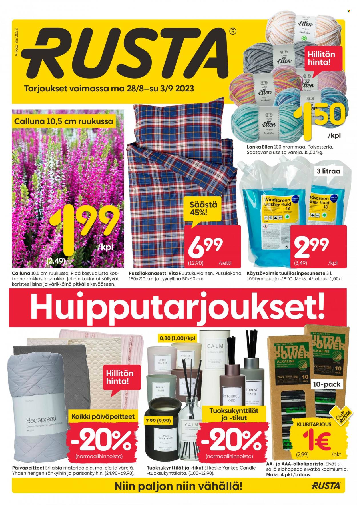 Rusta tarjoukset - 28.08.2023 - 03.09.2023. Sivu 1