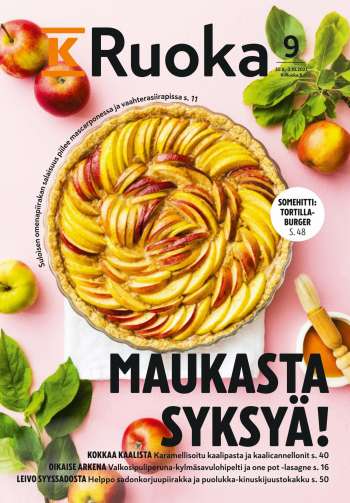 K-Supermarket tarjoukset  - 30.08.2023 - 03.10.2023.