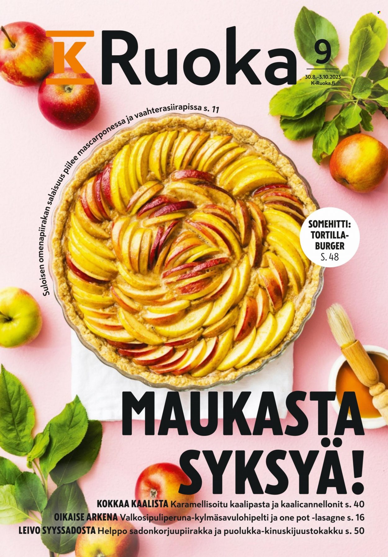 K-market tarjoukset - 30.08.2023 - 03.10.2023. Sivu 1