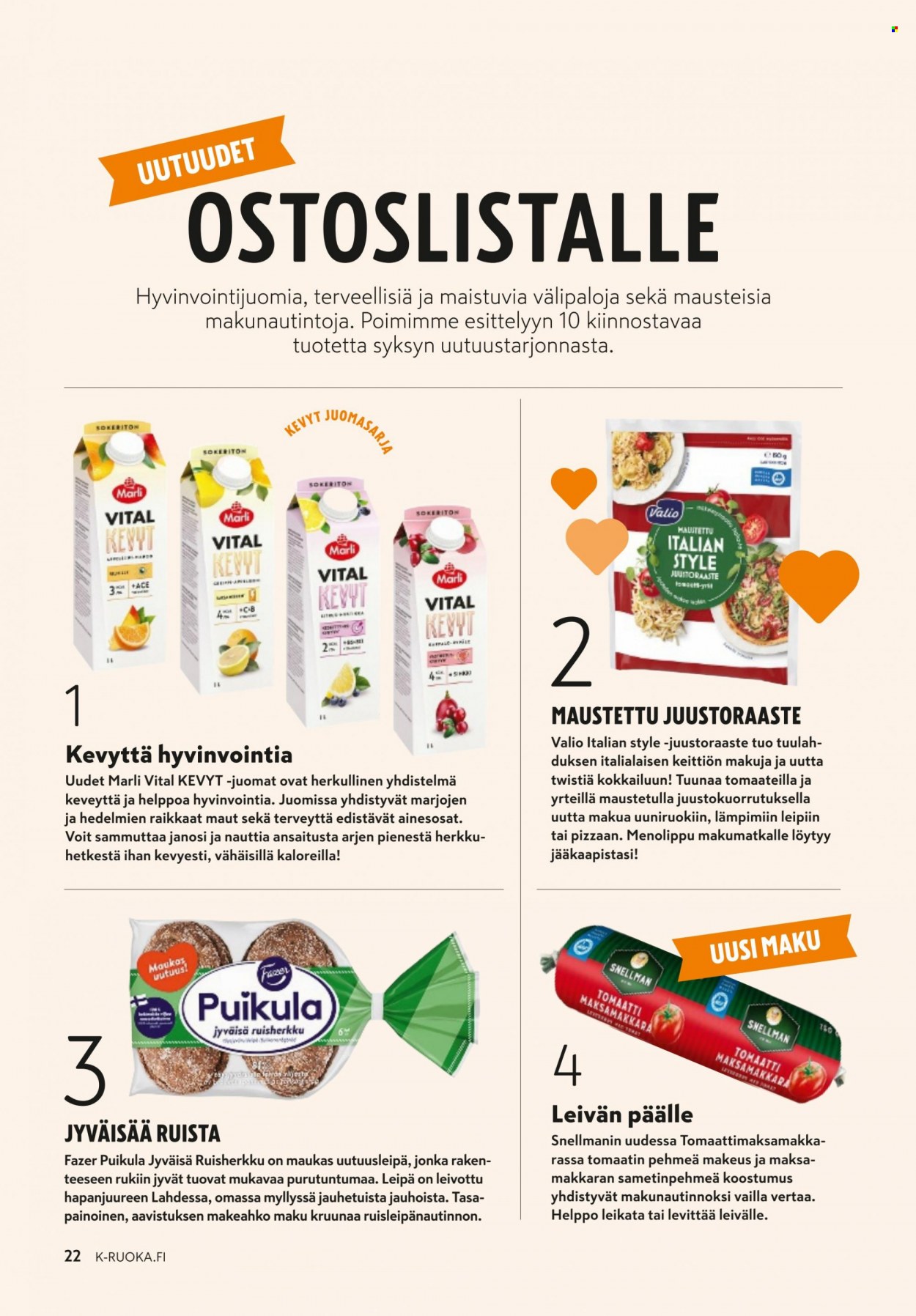 K-market tarjoukset - 30.08.2023 - 03.10.2023. Sivu 22