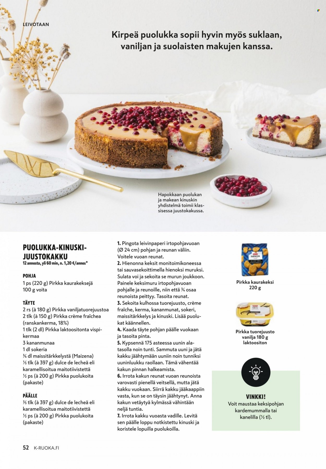 K-market tarjoukset - 30.08.2023 - 03.10.2023. Sivu 52