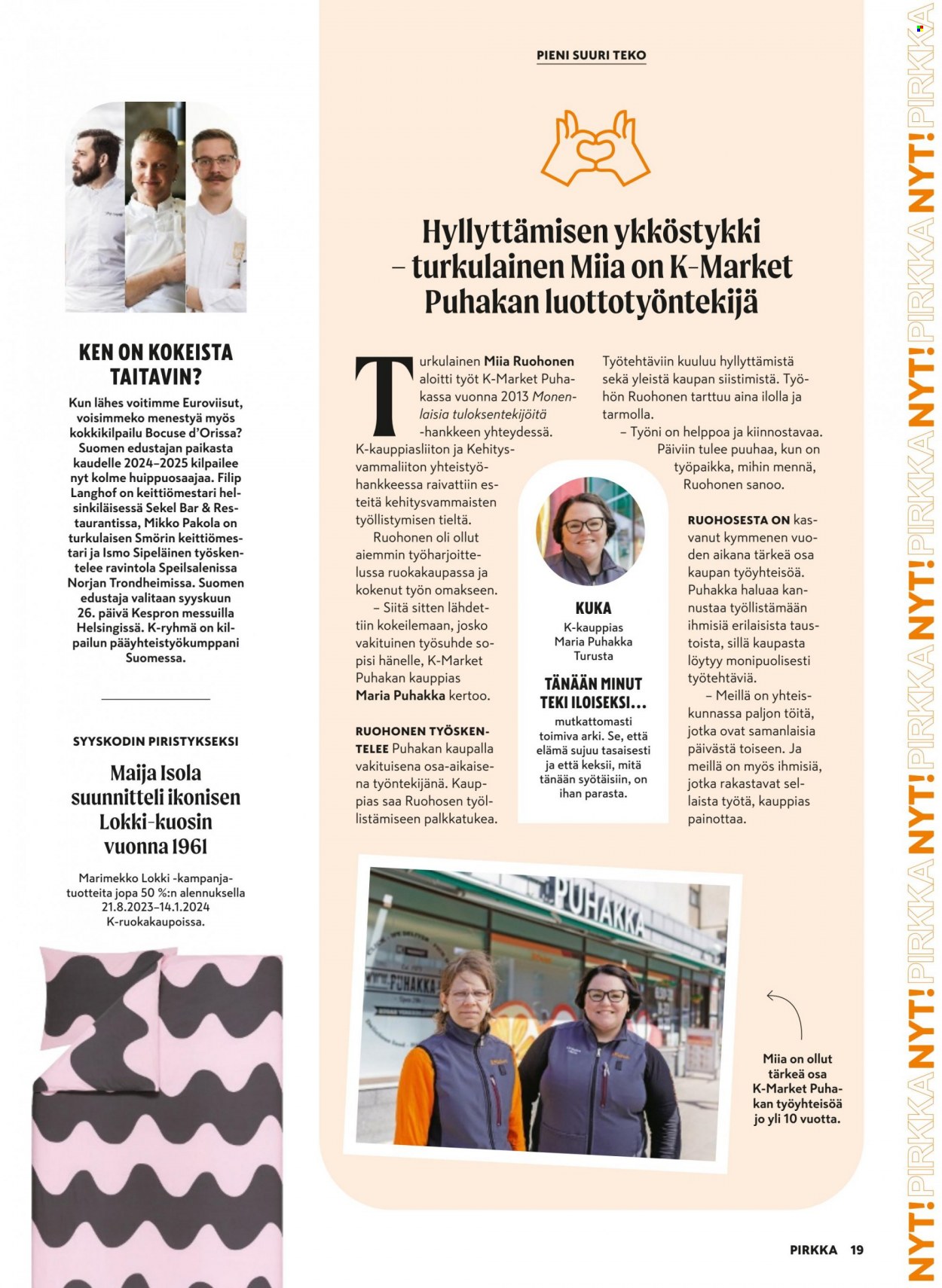 K-market tarjoukset - 30.08.2023 - 03.10.2023. Sivu 19