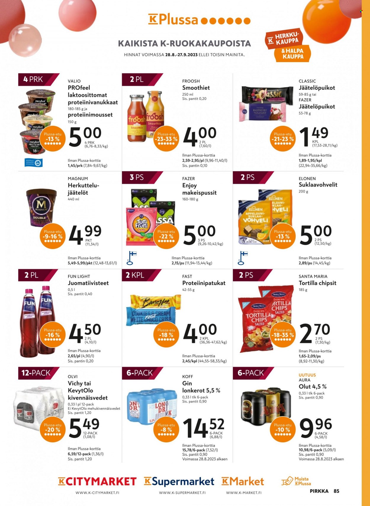 K-market tarjoukset - 30.08.2023 - 03.10.2023. Sivu 85