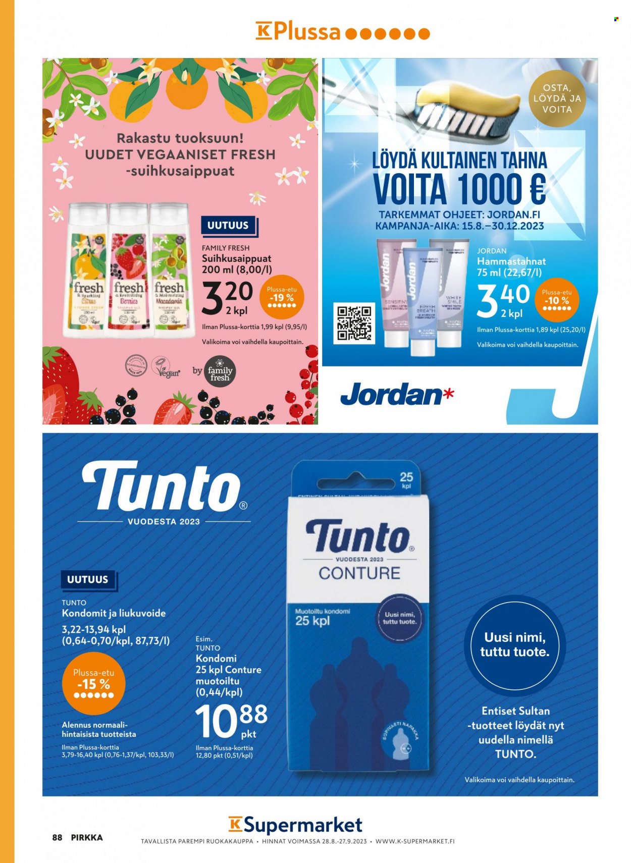 K-market tarjoukset - 30.08.2023 - 03.10.2023. Sivu 88