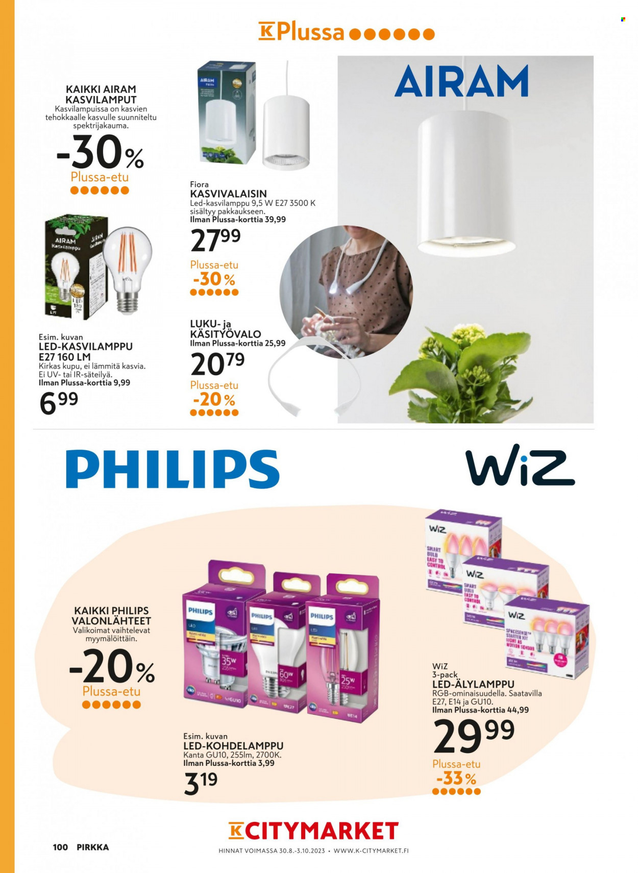 K-market tarjoukset - 30.08.2023 - 03.10.2023. Sivu 100