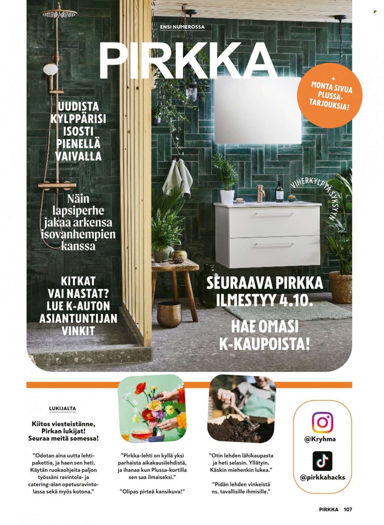 K-market tarjoukset - 30.08.2023 - 03.10.2023. Sivu 107