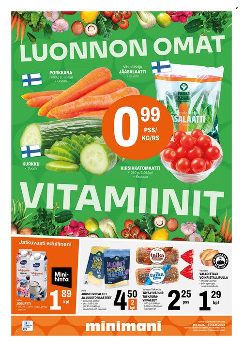 Minimani tarjoukset - 30.08.2023 - 03.09.2023. Sivu 2