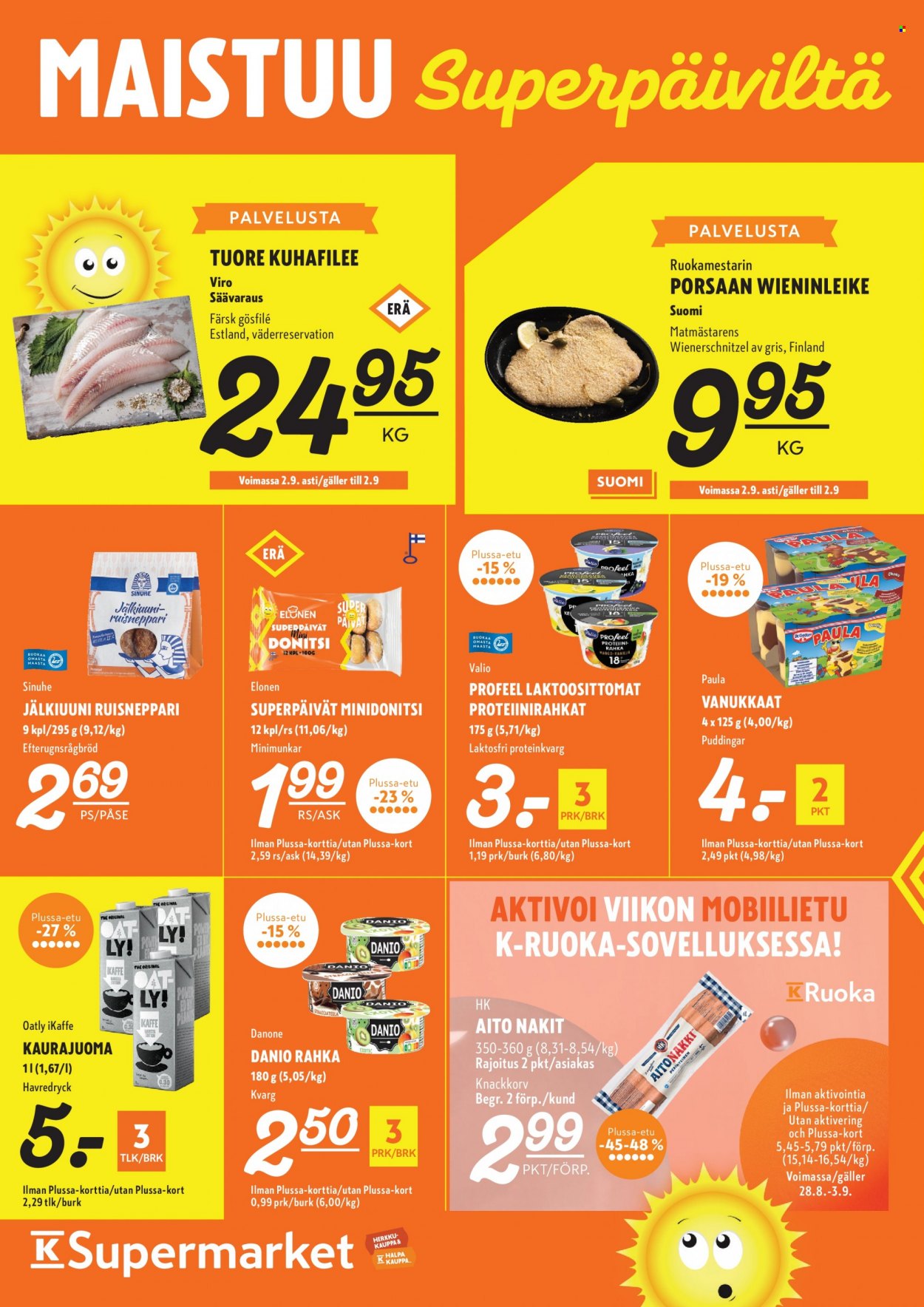 K-Supermarket tarjoukset - 31.08.2023 - 03.09.2023. Sivu 4