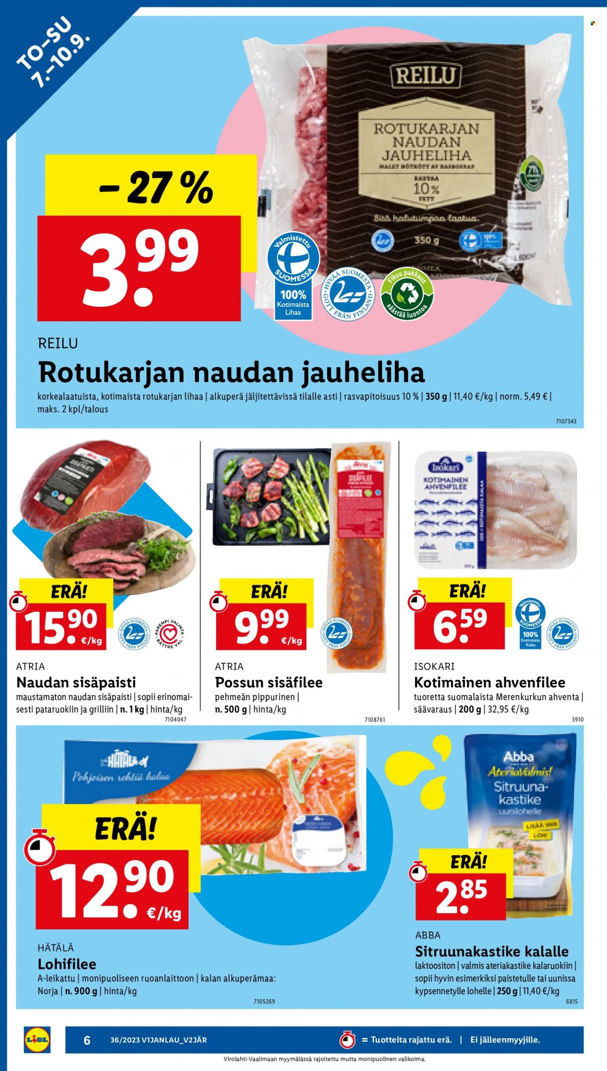 Lidl tarjoukset - 07.09.2023 - 13.09.2023. Sivu 8