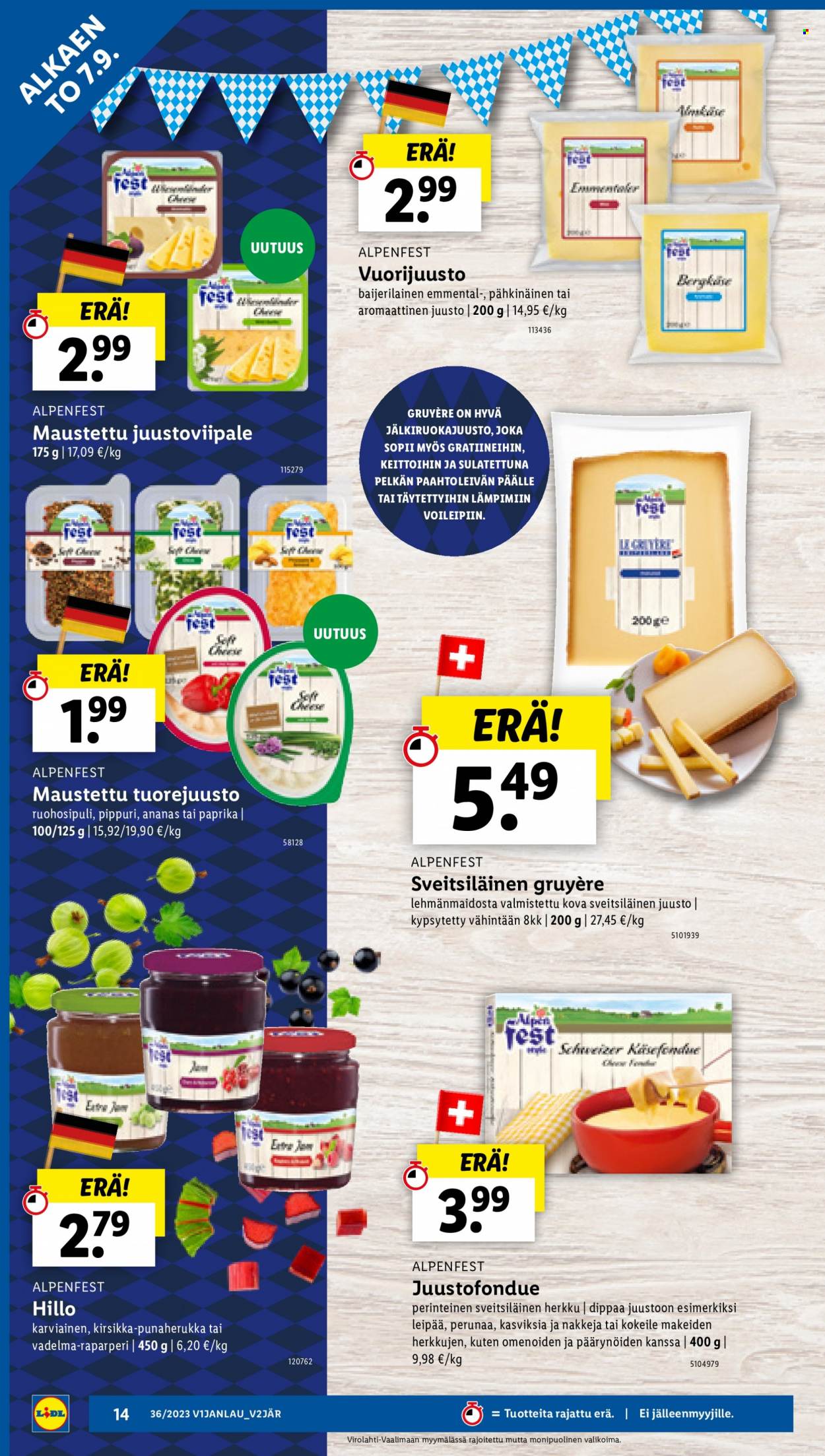 Lidl tarjoukset - 07.09.2023 - 13.09.2023. Sivu 16
