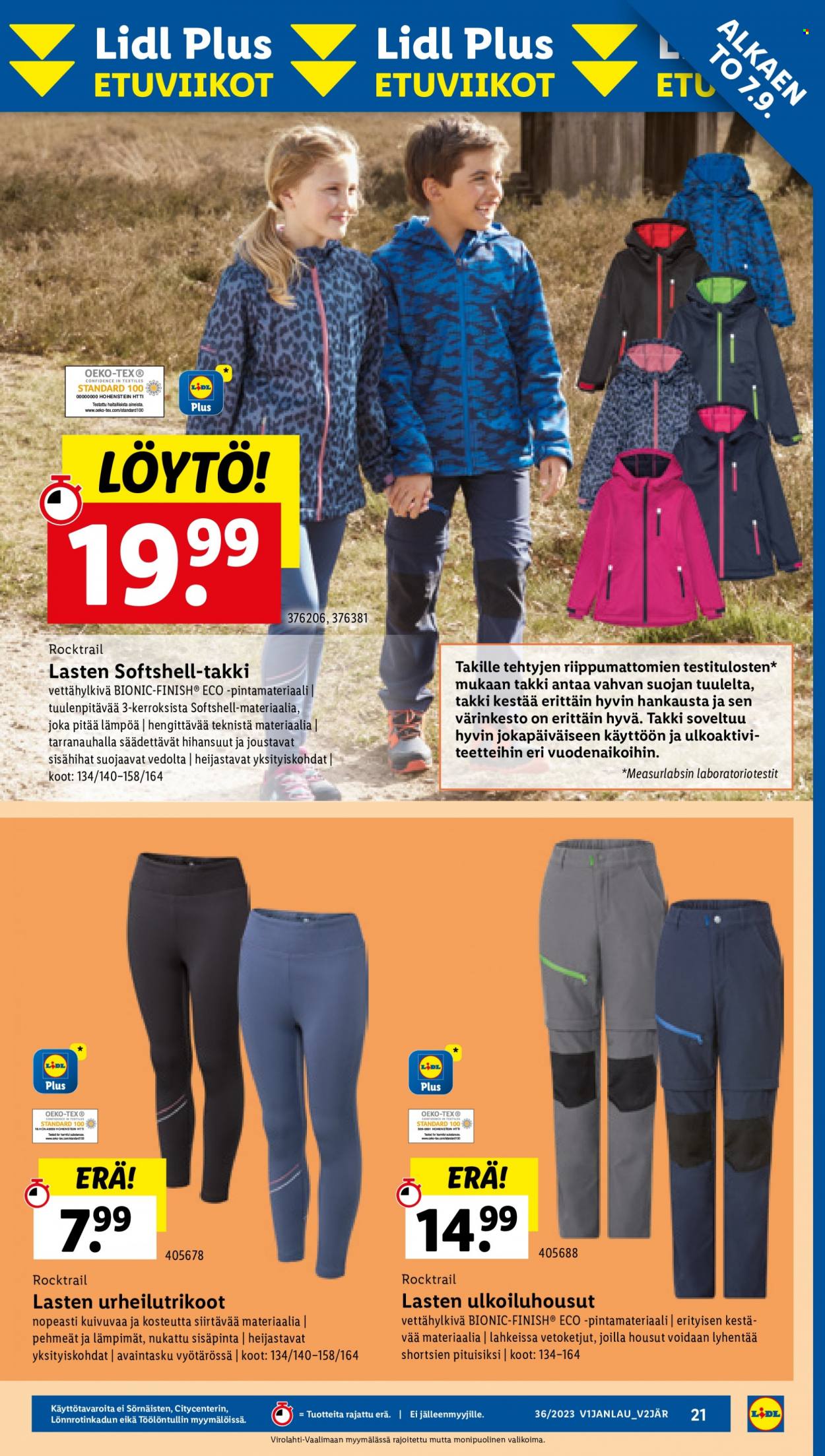 Lidl tarjoukset - 07.09.2023 - 13.09.2023. Sivu 23