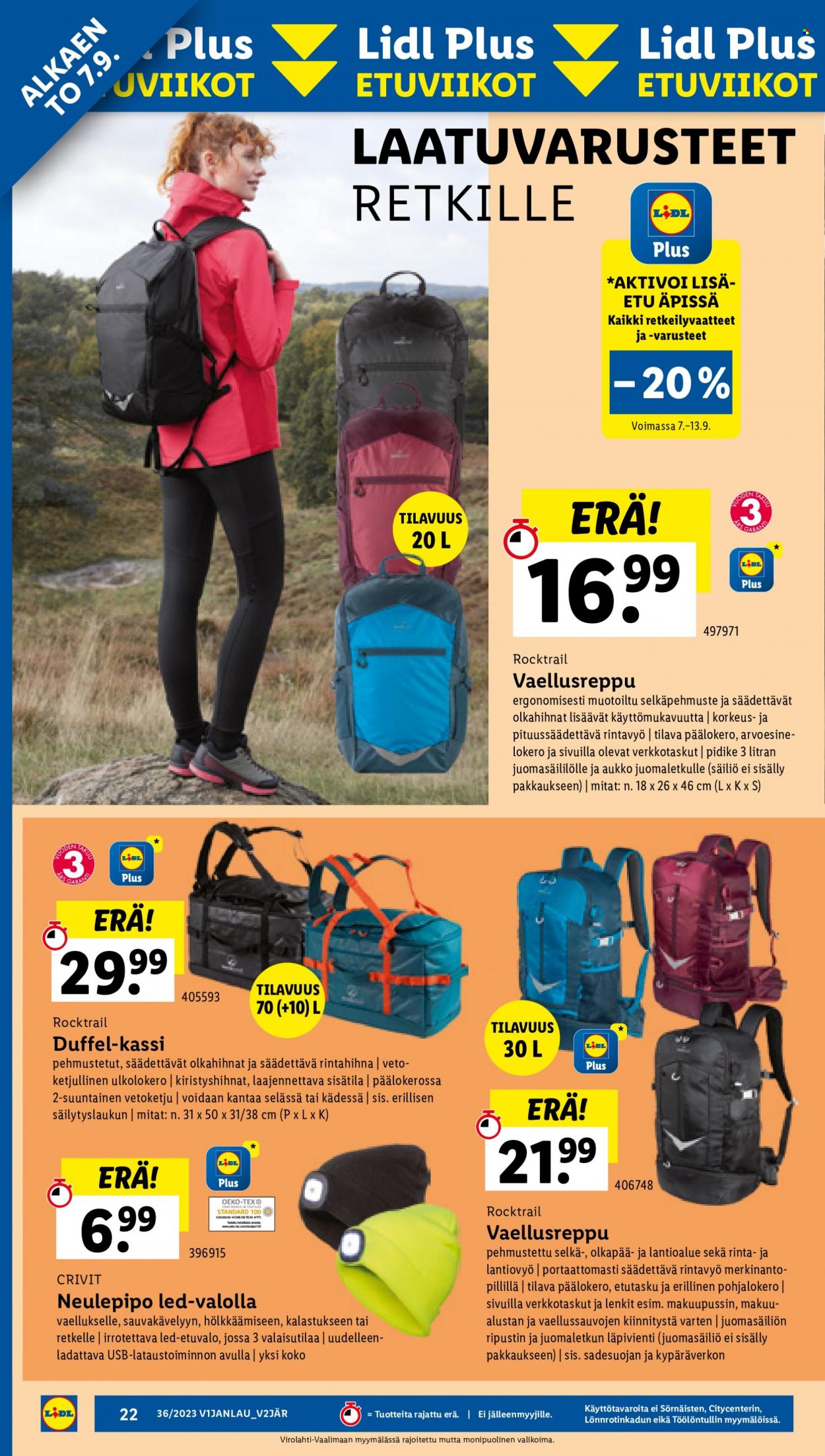 Lidl tarjoukset - 07.09.2023 - 13.09.2023. Sivu 24