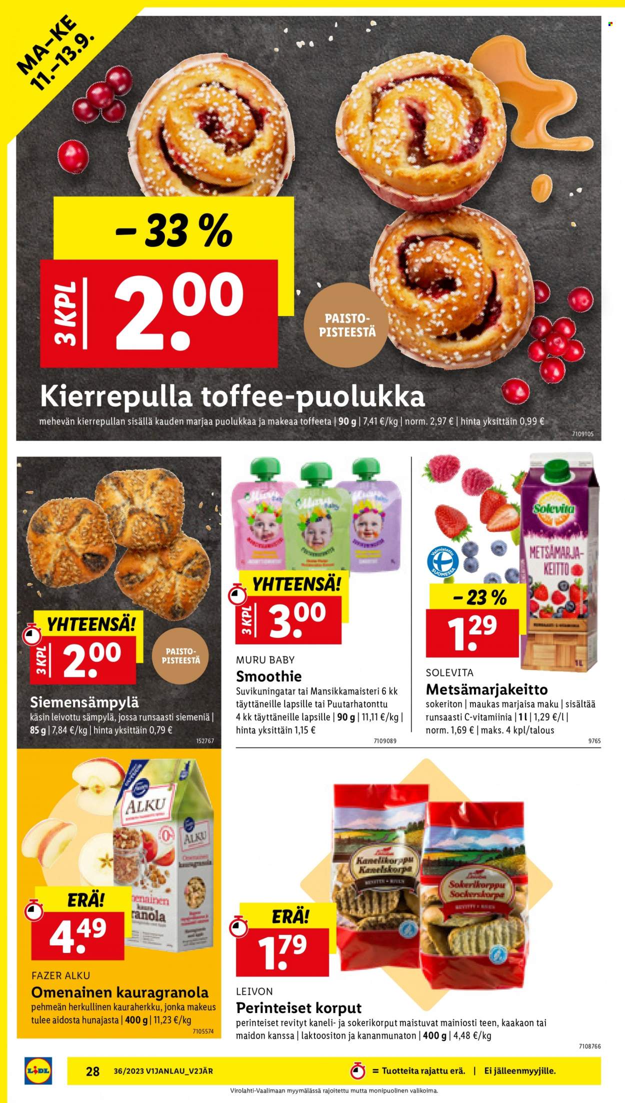 Lidl tarjoukset - 07.09.2023 - 13.09.2023. Sivu 32