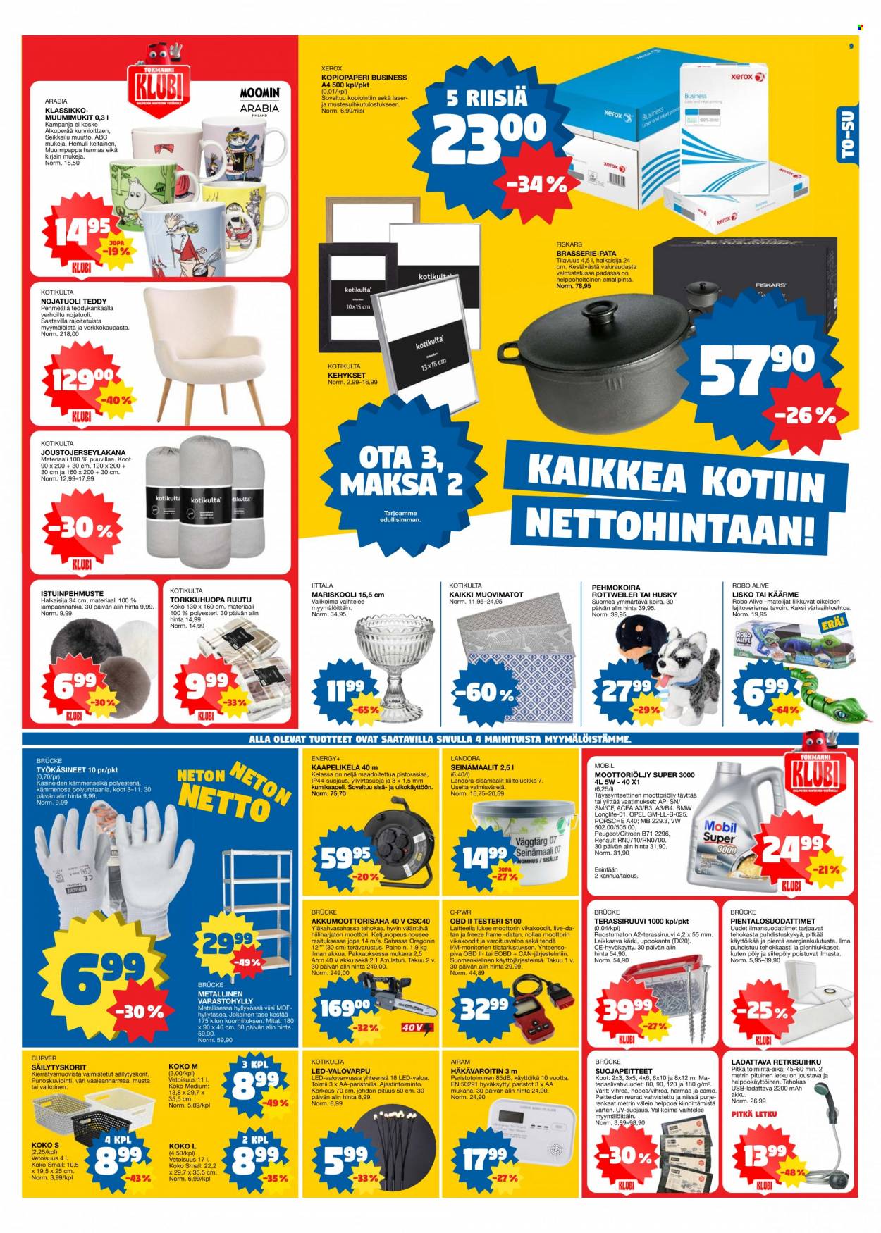 Tokmanni tarjoukset - 04.09.2023 - 10.09.2023. Sivu 9