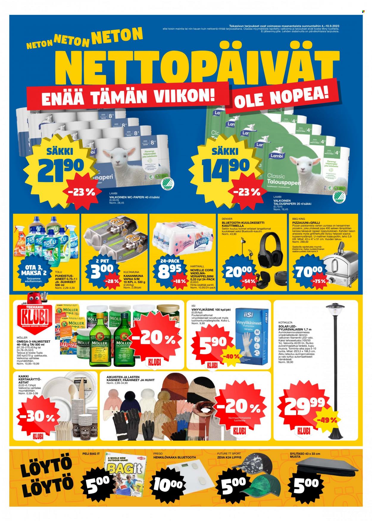 Tokmanni tarjoukset - 04.09.2023 - 10.09.2023. Sivu 12