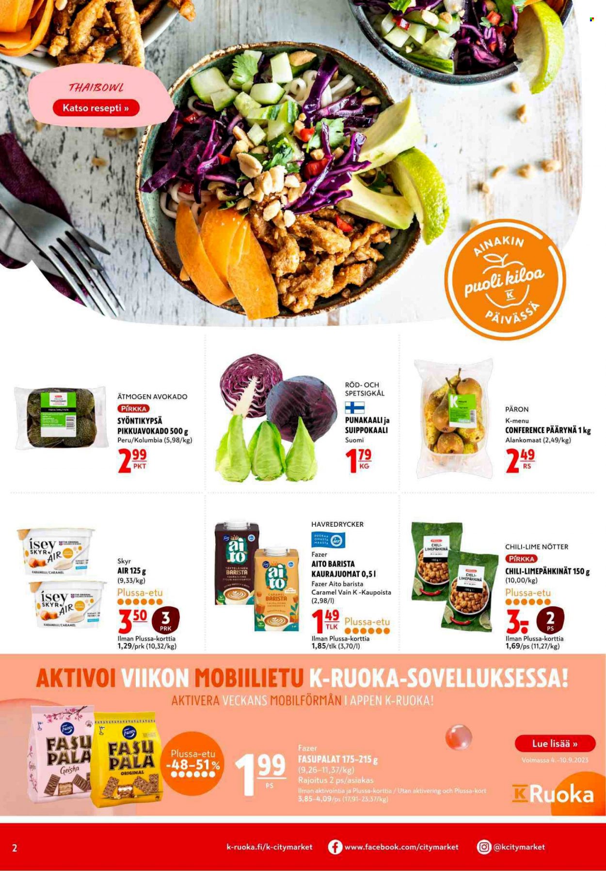 K-citymarket tarjoukset - 04.09.2023 - 13.09.2023. Sivu 2