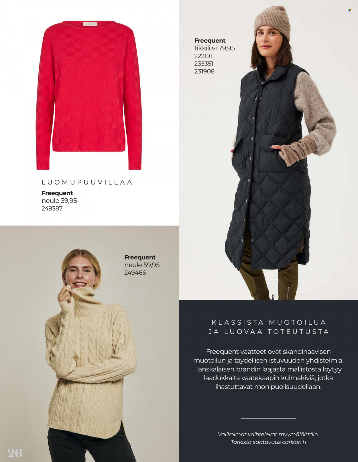 Carlson tarjoukset. Sivu 26