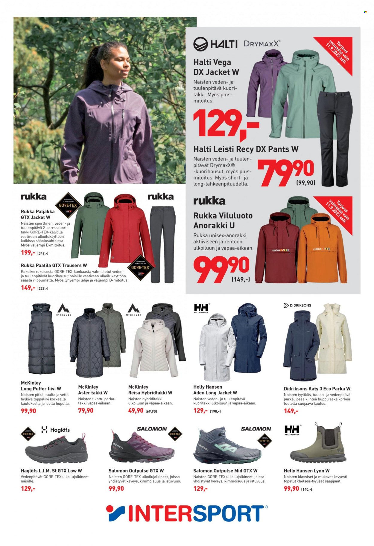 Intersport tarjoukset - 07.09.2023 - 17.09.2023. Sivu 4