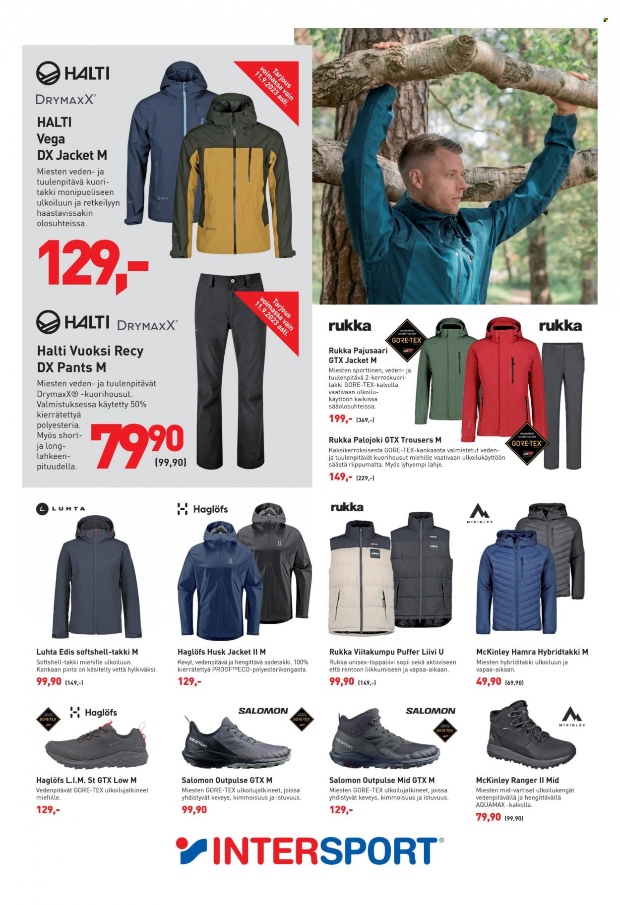 Intersport tarjoukset - 07.09.2023 - 17.09.2023. Sivu 5