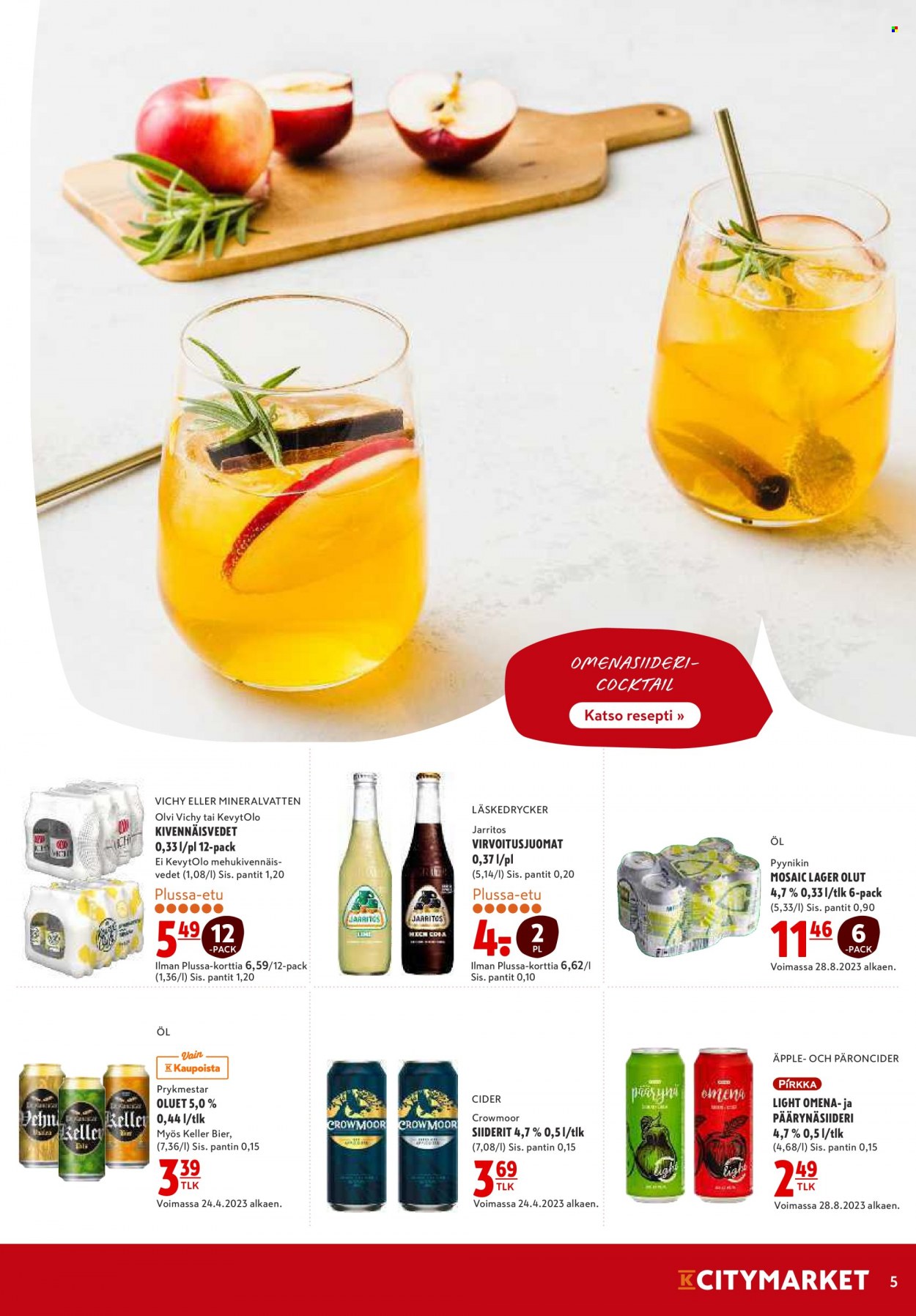 K-citymarket tarjoukset - 07.09.2023 - 13.09.2023. Sivu 5