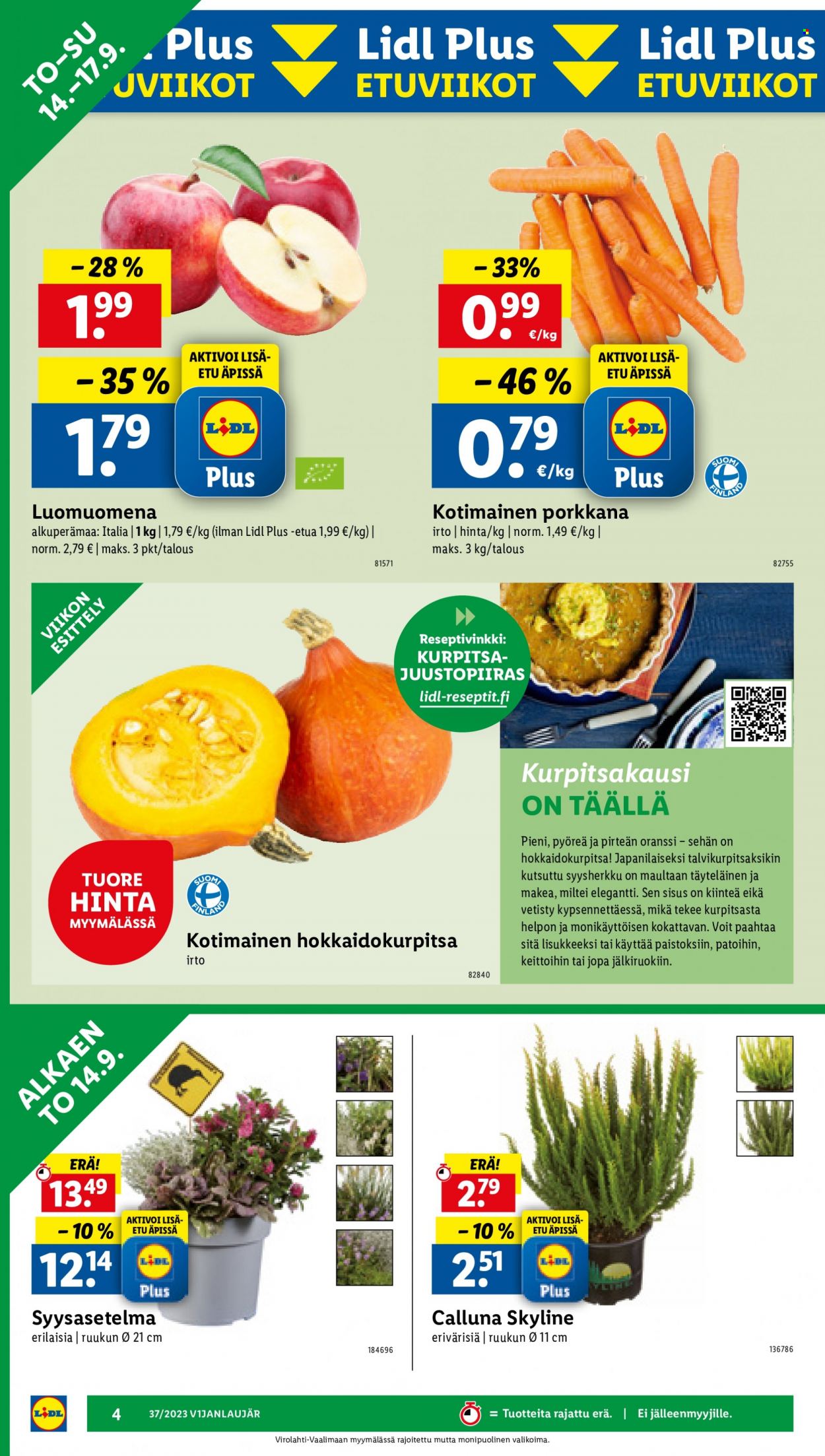 Lidl tarjoukset - 14.09.2023 - 20.09.2023. Sivu 6