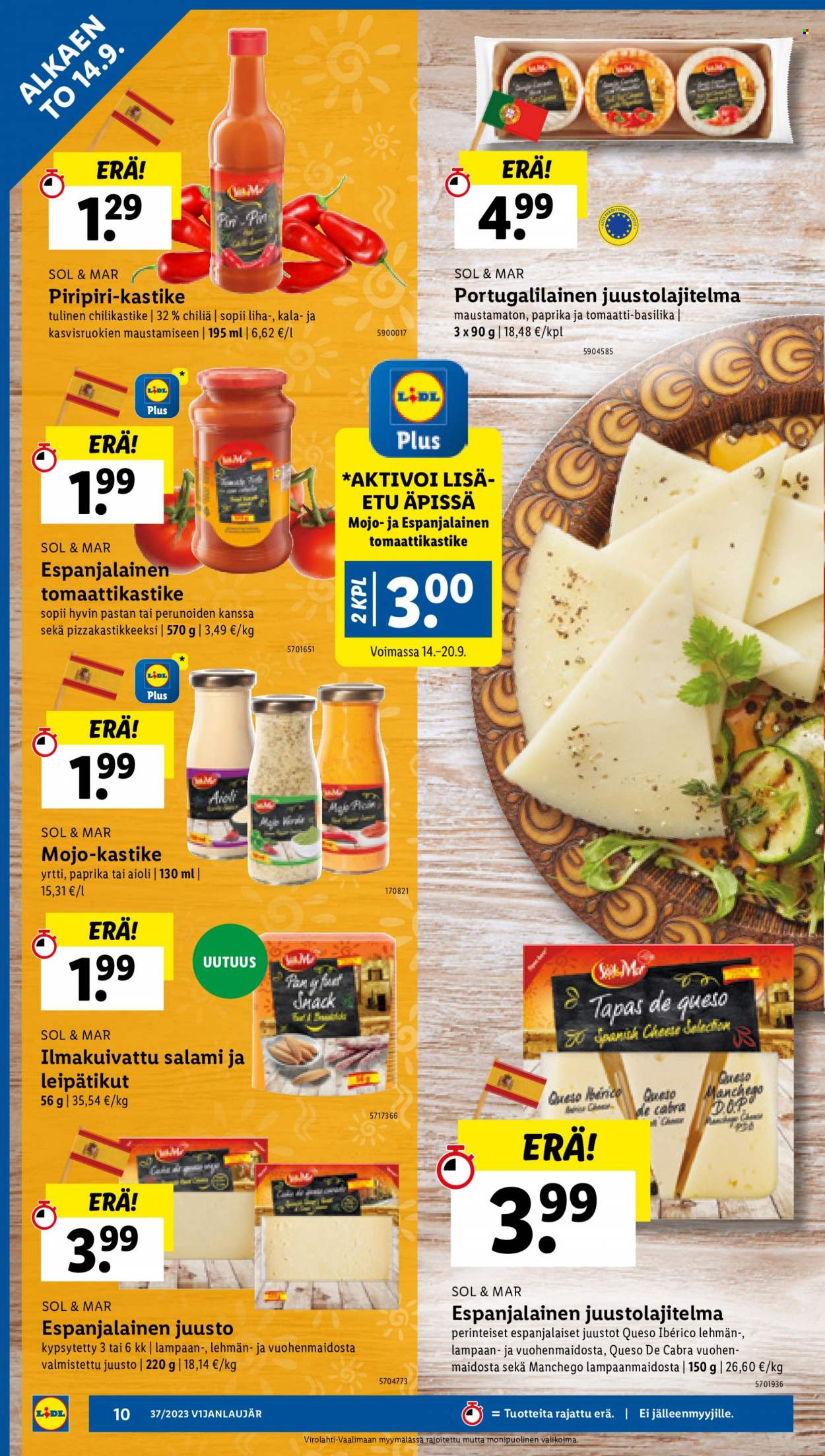 Lidl tarjoukset - 14.09.2023 - 20.09.2023. Sivu 12