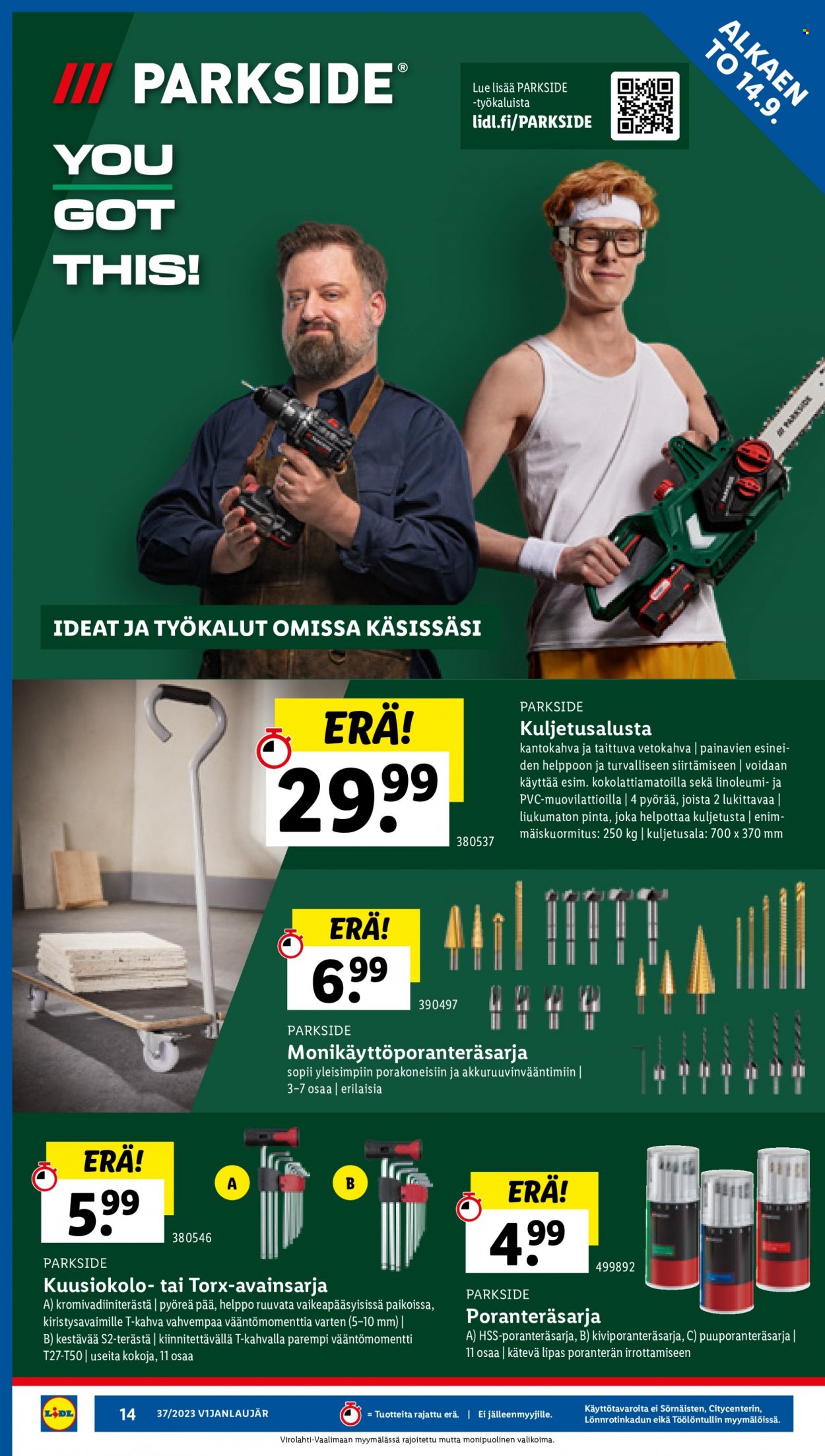 Lidl tarjoukset - 14.09.2023 - 20.09.2023. Sivu 16