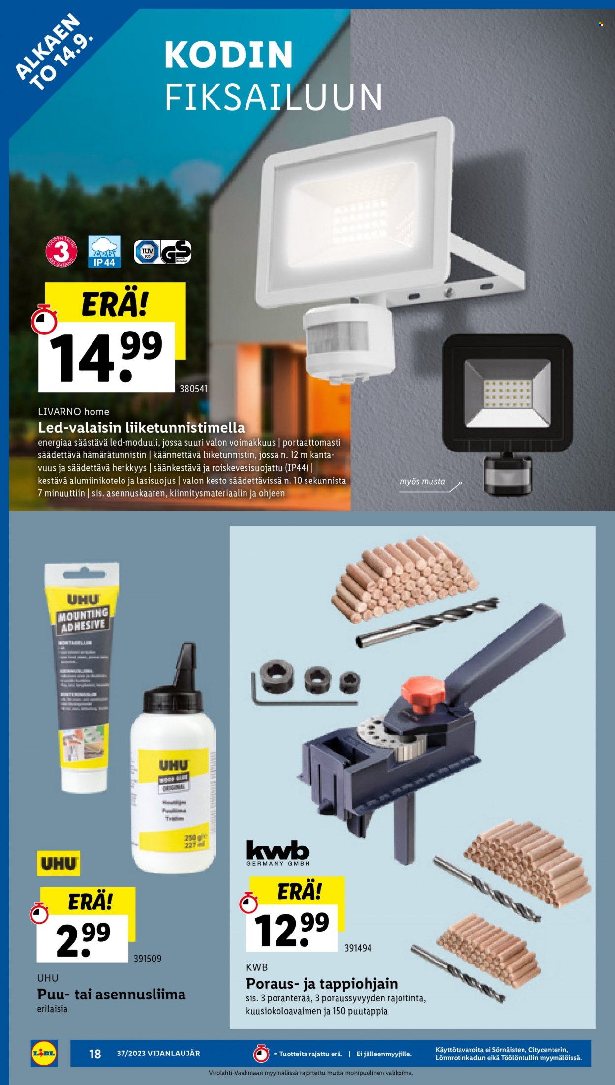 Lidl tarjoukset - 14.09.2023 - 20.09.2023. Sivu 20