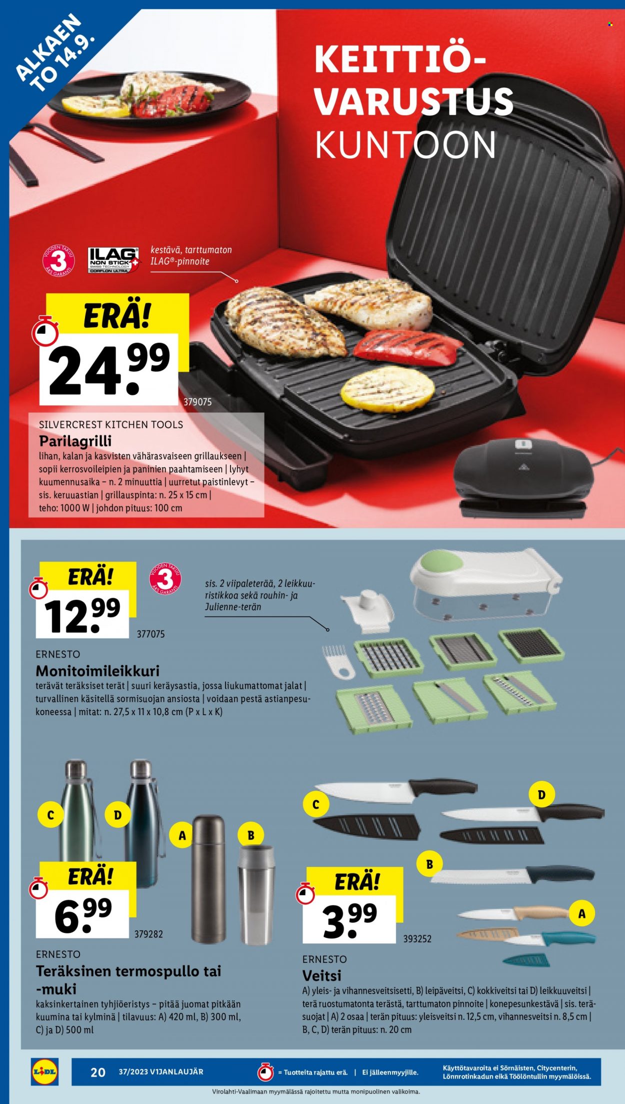 Lidl tarjoukset - 14.09.2023 - 20.09.2023. Sivu 22