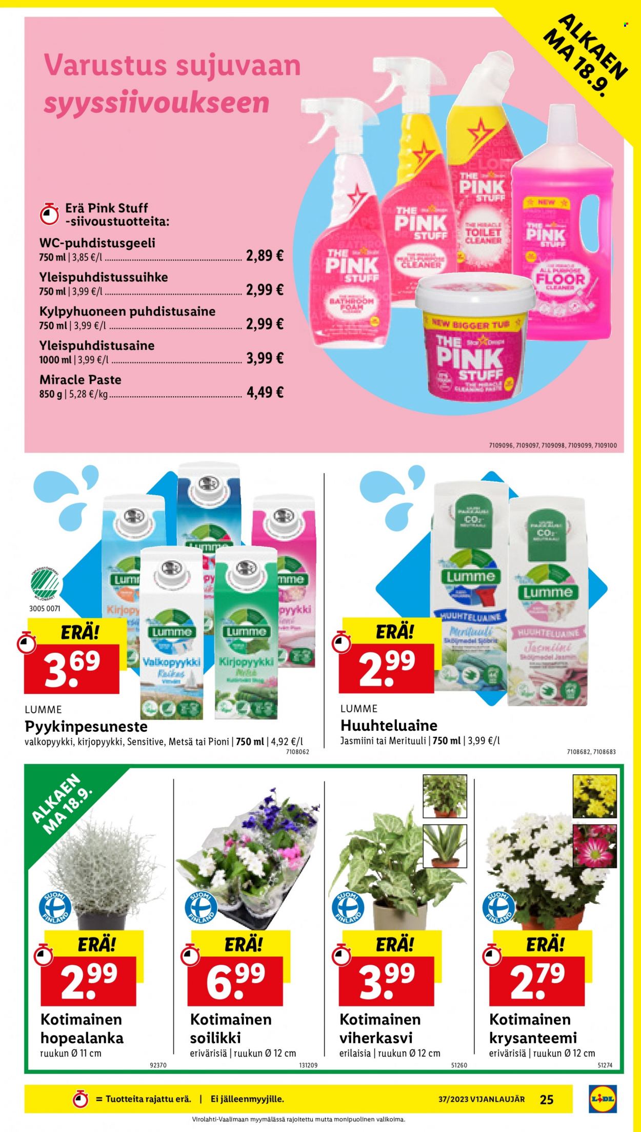 Lidl tarjoukset - 14.09.2023 - 20.09.2023. Sivu 29