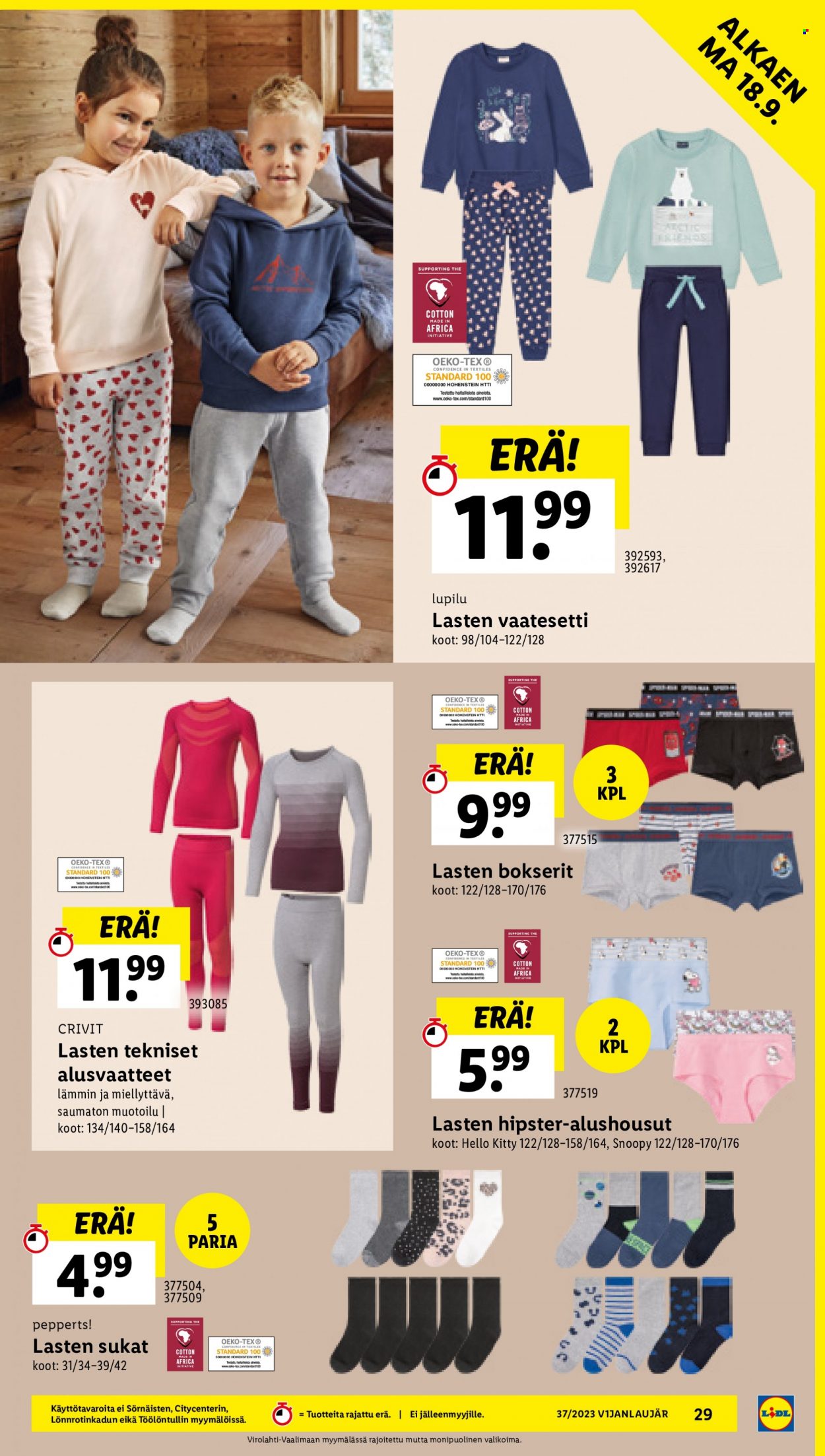 Lidl tarjoukset - 14.09.2023 - 20.09.2023. Sivu 33