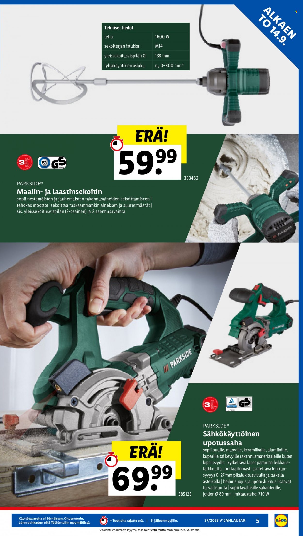 Lidl tarjoukset. Sivu 5