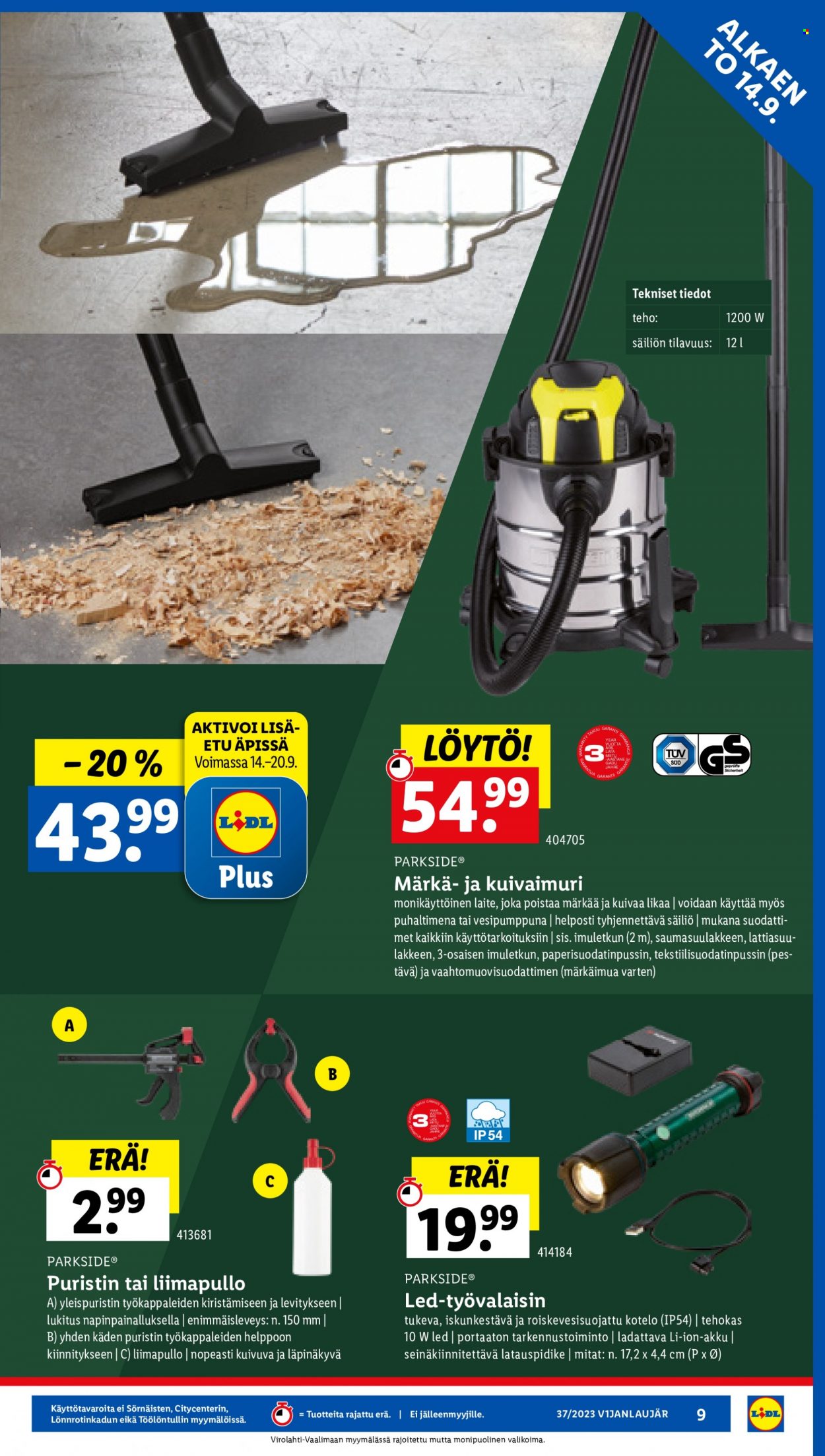 Lidl tarjoukset. Sivu 9