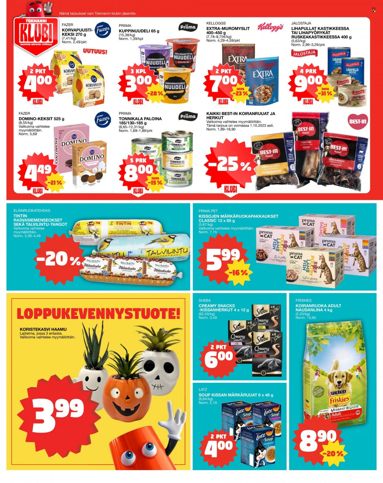 Tokmanni tarjoukset - 11.09.2023 - 17.09.2023. Sivu 15